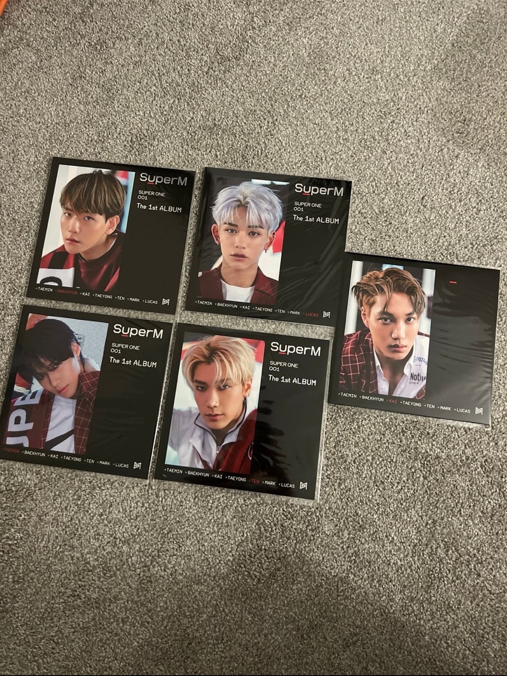 Signed SuperM posters